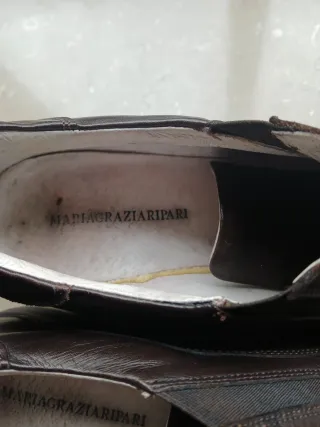 Botín Piel Marrón Cremallera piel dentro y fuera