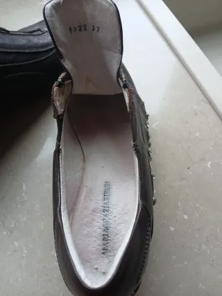 Botín Piel Marrón Cremallera piel dentro y fuera