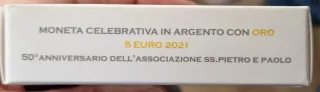 Pack 2 Euros Vaticano 2021 Oro y Plata