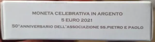 Pack 2 Euros Vaticano 2021 Oro y Plata