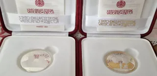 Pack 2 Euros Vaticano 2021 Oro y Plata