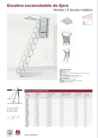 Trampilla Maydisa  para altillo con escalera