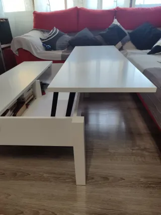 URGE!!Mesa baja de comedor blanca