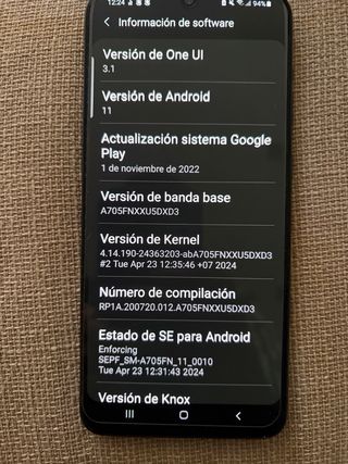 Samsung Galaxy A70 Negro