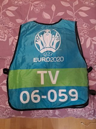 Chaleco Oficial Prensa  Copa UEFA EURO 2020