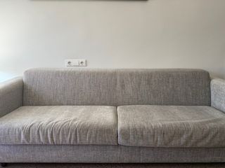 Sofá 2 plazas gris sin usar