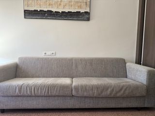 Sofá 2 plazas gris sin usar