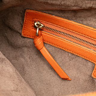 Bottega Veneta Veneta Hobo piccola nappa arancione