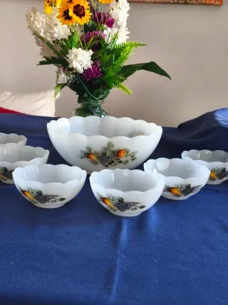 Cuencos ARCOPAL FRUTAS Vidrio opalino.