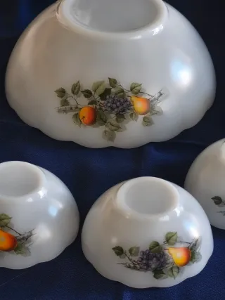 Cuencos ARCOPAL FRUTAS Vidrio opalino.