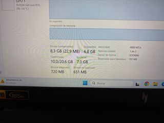 Portátil Gaming Negro