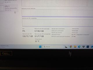 Portátil Gaming Negro