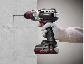 Taladro Percutor Parkside con Batería y Cargador