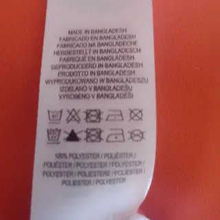 Camiseta sin mangas T40 color naranja