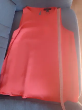 Camiseta sin mangas T40 color naranja