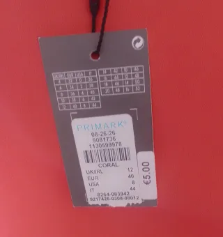 Camiseta sin mangas T40 color naranja