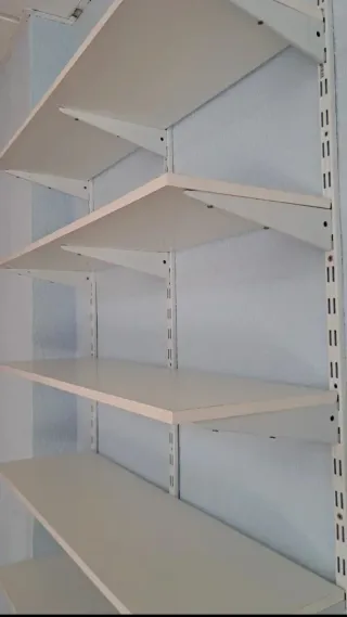 6 Estanterías de Pared Blancas