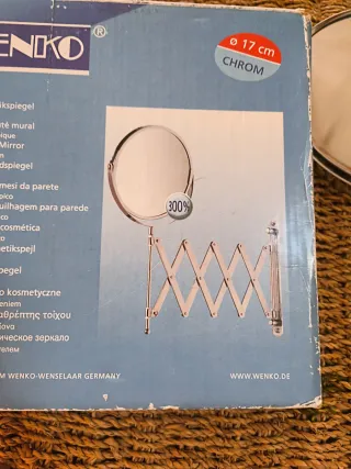 Espejo de aumento Wenko 17 cm