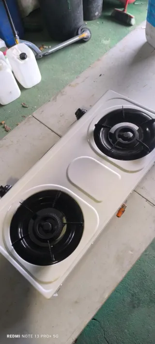 Cocina de gas 2 fuegos