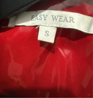 Chaqueta Biker Roja Charol