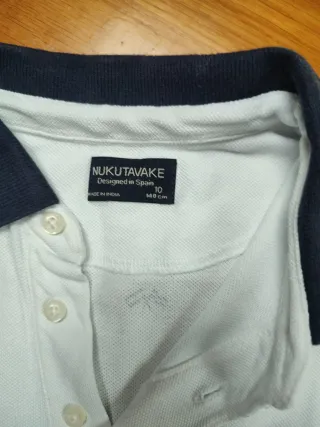 Lote 3 polos niño talla 8