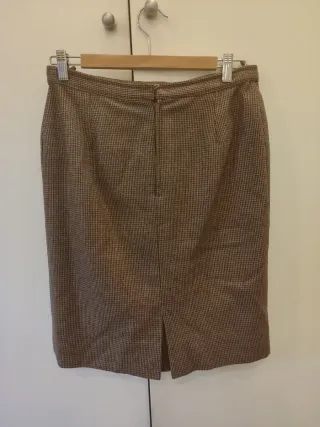 Pack 2 Faldas midi vintage cuadros T40-42