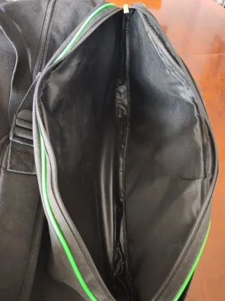 Paletero Dunlop Tour Series Negro y Verde