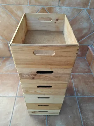 Cajas de madera para organizar