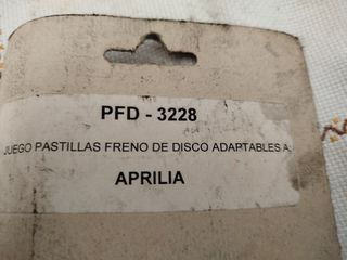 Pastillas Freno ASPA para Aprilia