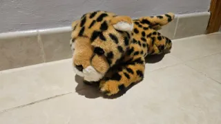 Peluche de guepardo suave