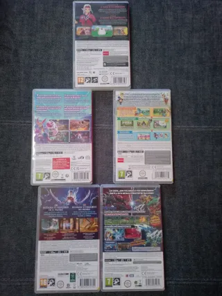 Pack Nintendo Switch Juegos (4 Títulos) LEER