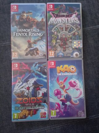 Pack Nintendo Switch Juegos (4 Títulos)