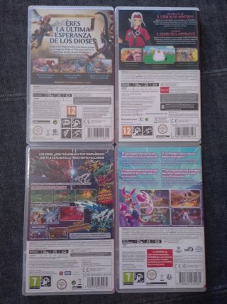 Pack Nintendo Switch Juegos (4 Títulos)