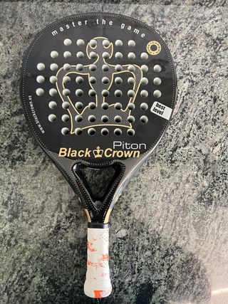 Pala Padel Black Crown Piton