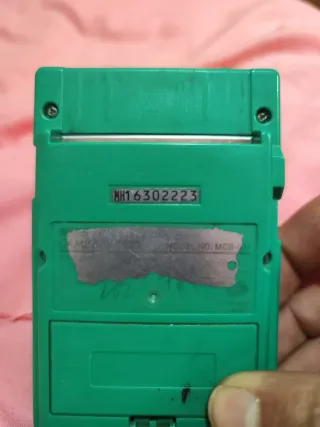 Nintendo Game Boy Pocket Verde