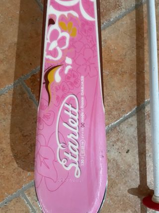 Sci Dynastar 130 cm con racchette