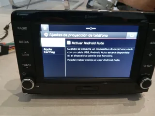 Pantalla CarPlay Android Auto Kia Stonic