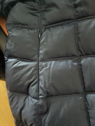 Plumífero largo Geox azul marino