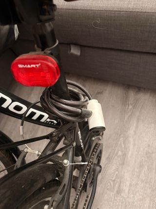 Bicicleta Plegable Moma Negra