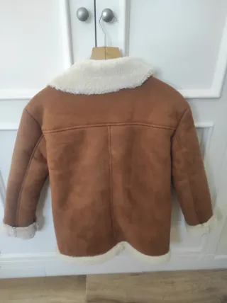 Chaqueta ante efecto borrego