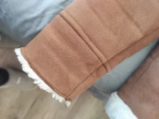 Chaqueta ante efecto borrego