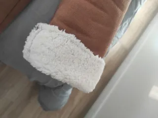 Chaqueta ante efecto borrego