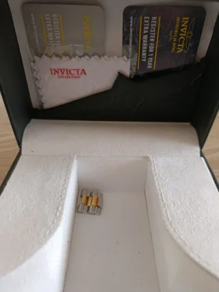 Reloj Invicta Hombre Nuevo Oro y Plata