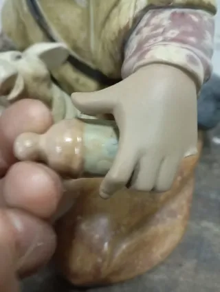 Figura Lladró Pastorcillo con Cordero