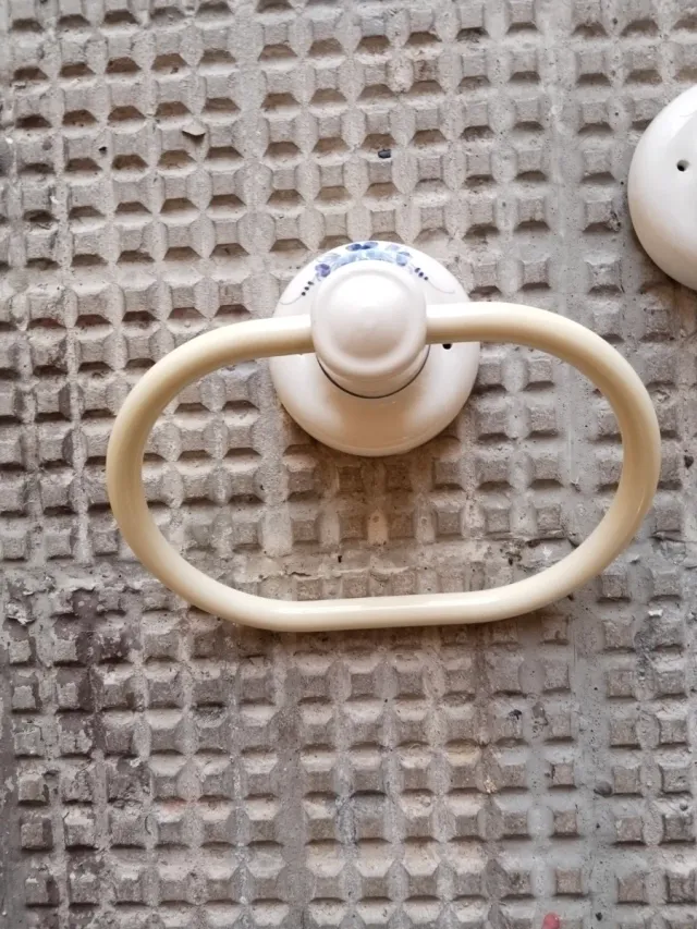 Conjunto vintage cerámica baño