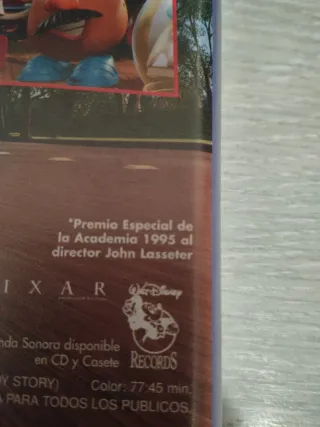 Toy Story (Juguetes) VHS Disney