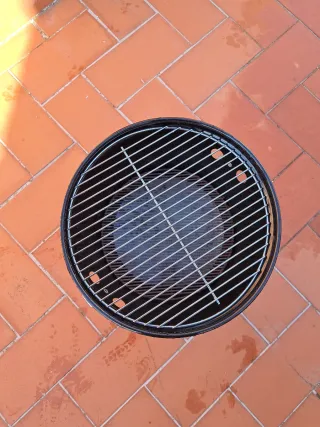 Barbacoa Weber Portatile Nero e Argento