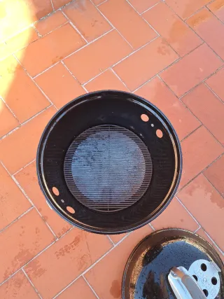 Barbacoa Weber Portatile Nero e Argento