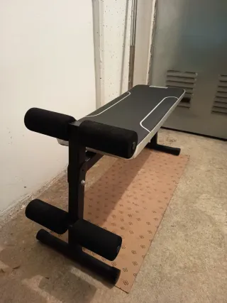 Banco de pesas para abdominales