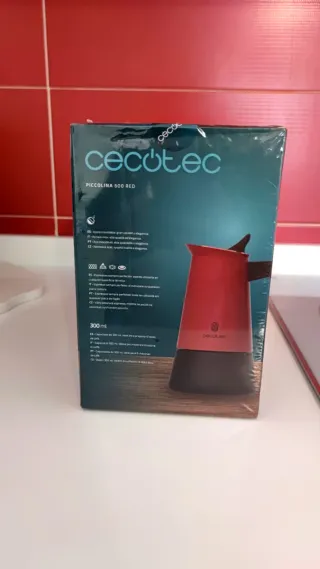 Cafetera Cecotec Piccolina 600 Roja